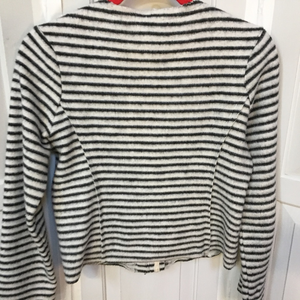 Dolan Gray & White Striped Zip Jacket - Picture 12 of 15
